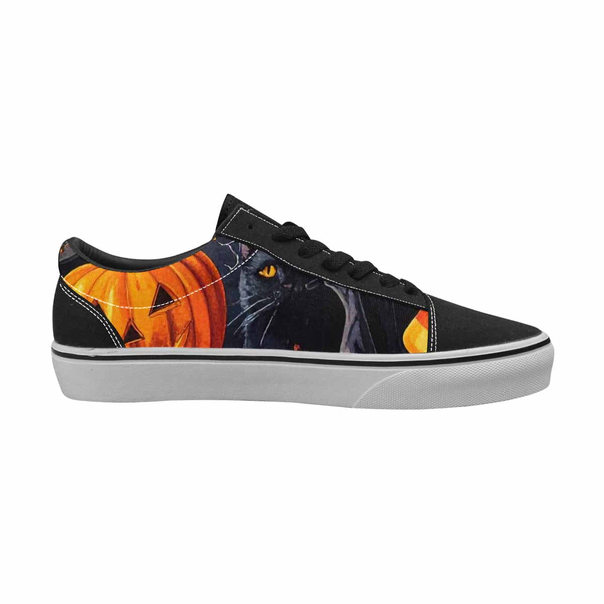 WOMEN'S Halloween Canvas Lace-Up Dark Academia Shoes