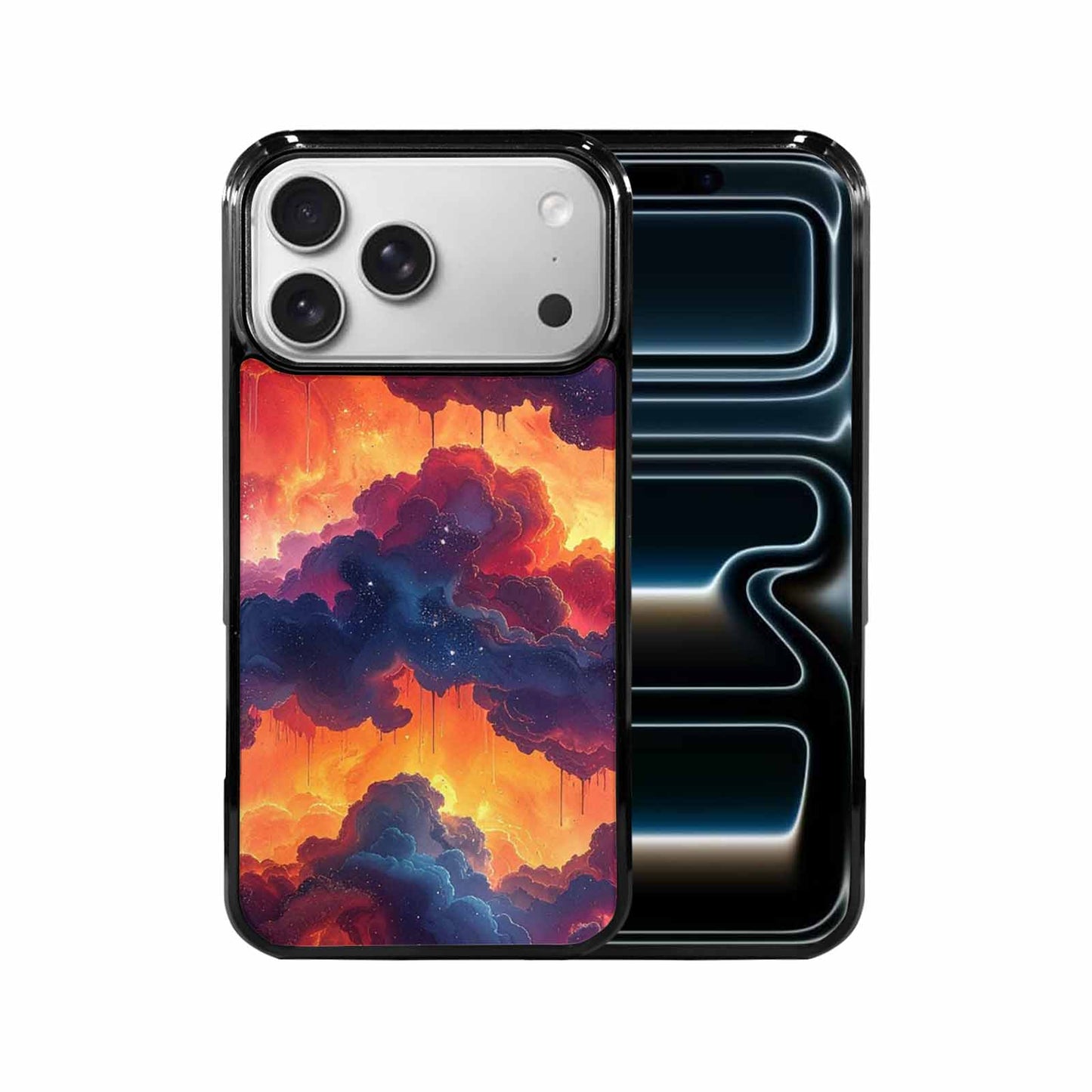iPhone 17 Pro Max Case — Seamless Tileable Pattern Of Galaxy Space, Personalized Phone Case
