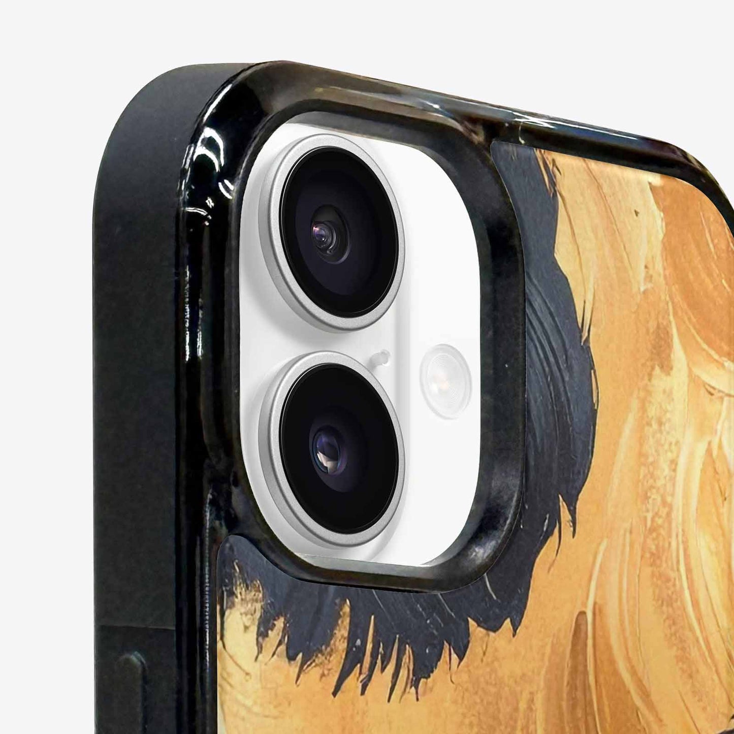 iPhone 16 Plus Case — Leopard Soft Airbrush Gradient, Custom Made Phone Cover
