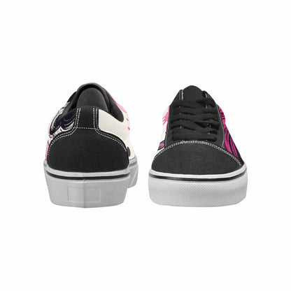 WOMEN'S Van Gogh Swirl Lace-Up Canvas Dark Academia Sneakers