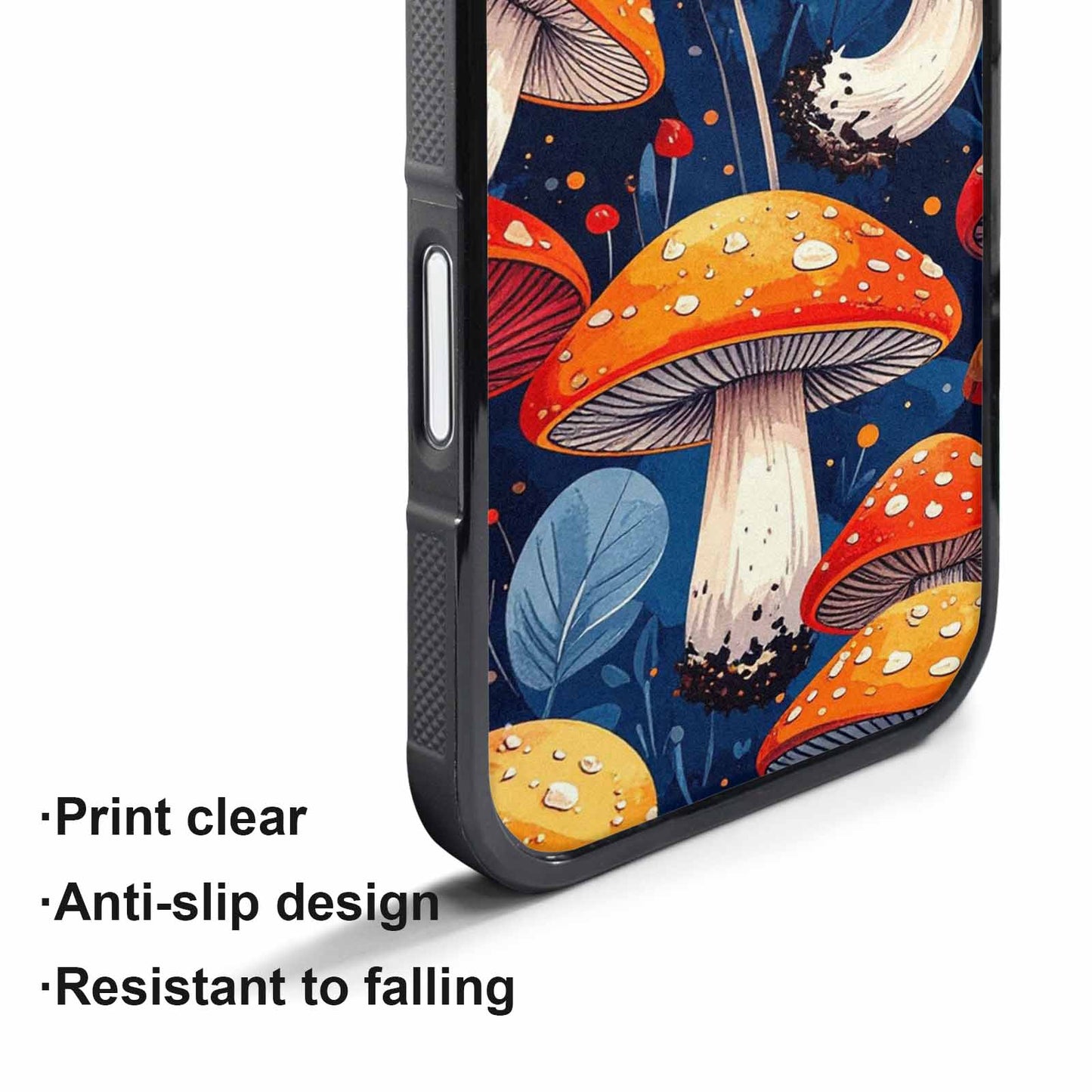iPhone 17 Pro Max Case — Vivid Winter Mushroom Cartoon Cute, Customized Protective Case
