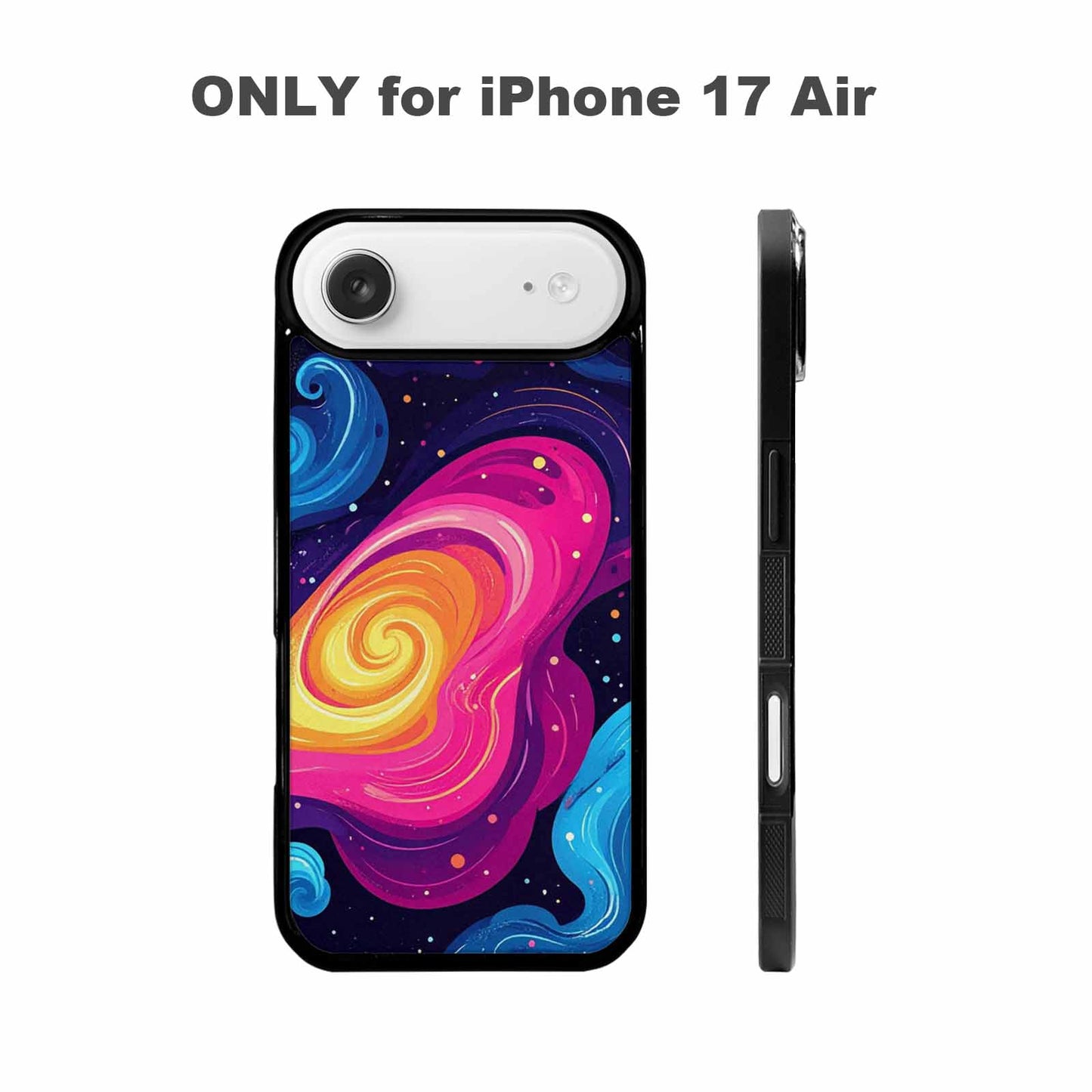 iPhone 17 Air Case — Love Wins Galaxy Seamless Pattern Galaxy, Custom Designed Case Cover