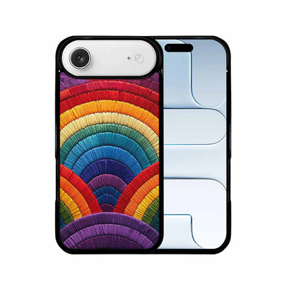 iPhone 17 Air Case — Vivid Camo Rainbow Pride Camo, Original Design Phone Case