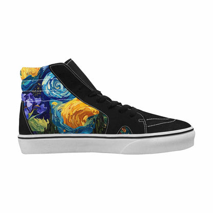 WOMEN'S Blend All Versions High Top Canvas Surreal Custom Shoes