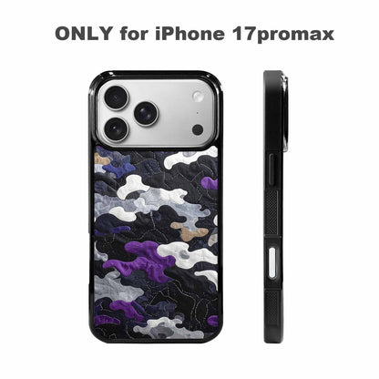iPhone 17 Pro Max Case — Vivid Camo Asexual Camo, Custom Phone Case