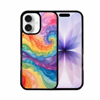 iPhone 17 Case — Tie Dye Swirls Tie Dye Tie, Custom Designed Case Cover