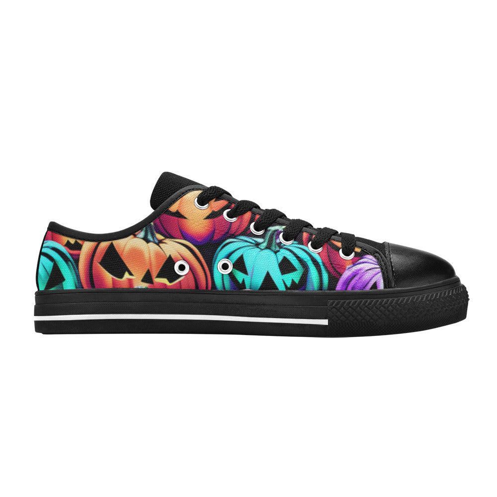 WOMEN'S Halloween Art 4 Canvas Dreamcore Shoes