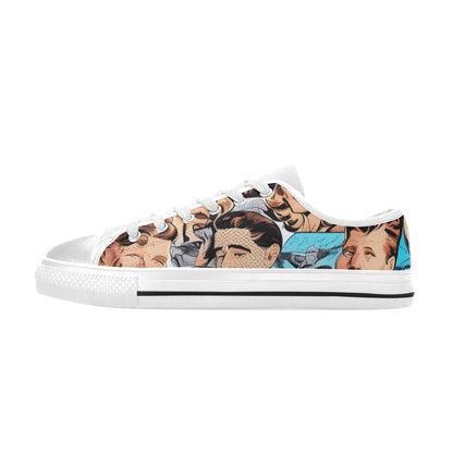 WOMEN'S Cc Retro Faces 3 Canvas Neon Fantasy Sneakers
