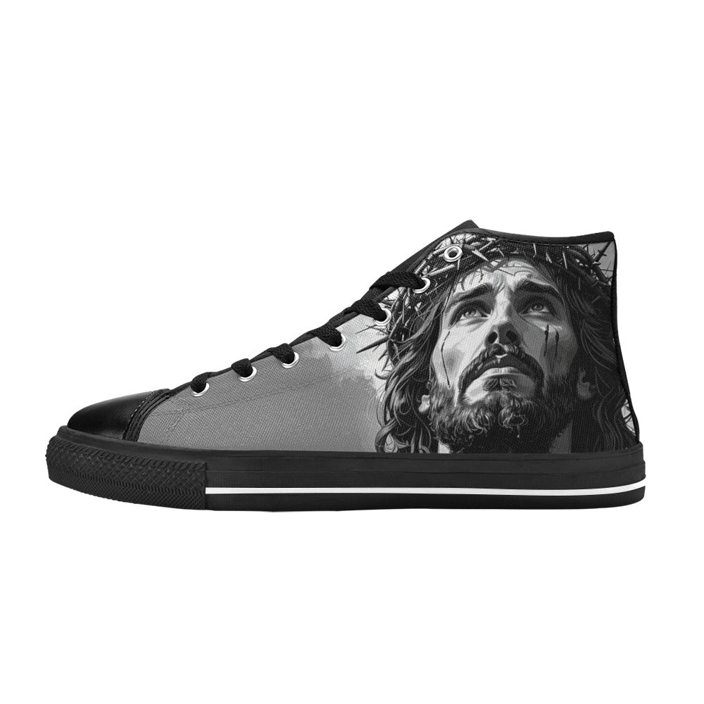 MEN'S Jesus_Ht_05 Men’S High Top Canvas Dreamcore Custom Shoes
