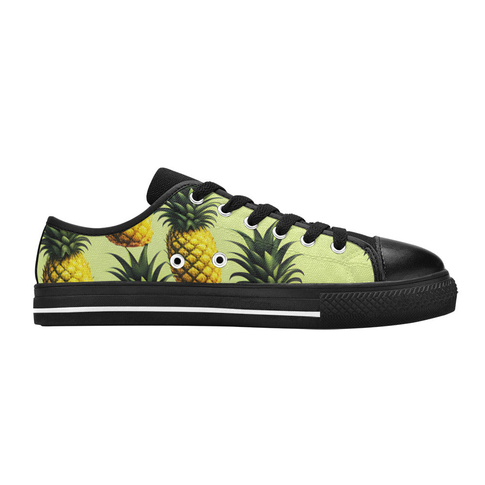 MEN'S Pineapples Please 4 Canvas Y2K Custom Sneakers
