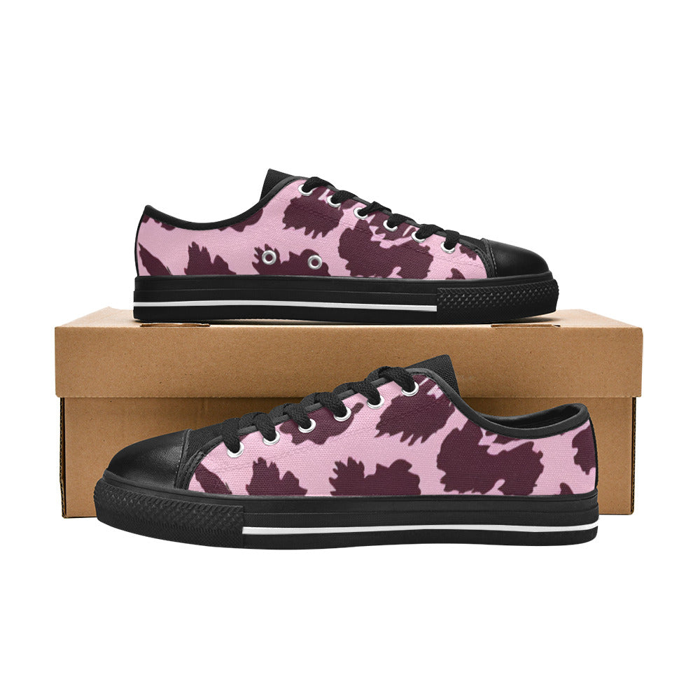 WOMEN'S Cc Animal Print Canvas Neon Fantasy Sneakers