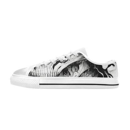MEN'S Cc Horror Art Canvas Vivid Custom Sneakers
