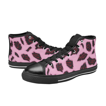 MEN'S Cc Animal Print Men’S High Top Canvas Vivid Shoes