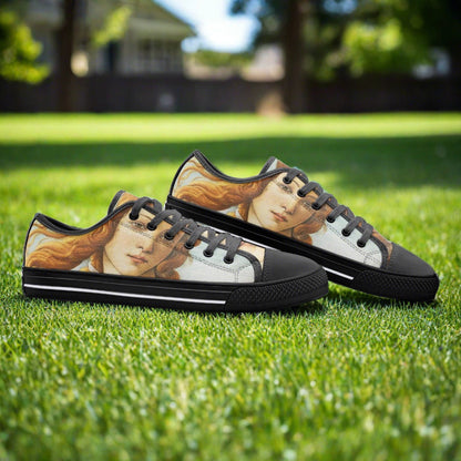 Celtic Orange Black Vivid Bold Art - Freaky Shoes | Custom Art Sneakers