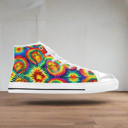 Monarch Silver Blue Vivid WOMEN Bold Art - Freaky Shoes | Custom Art Sneakers