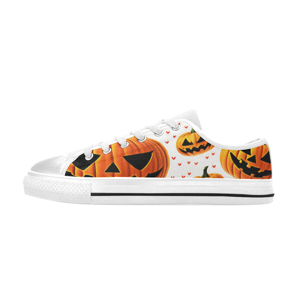 MEN'S Halloween Art 3 Canvas Aesthetic Sneakers