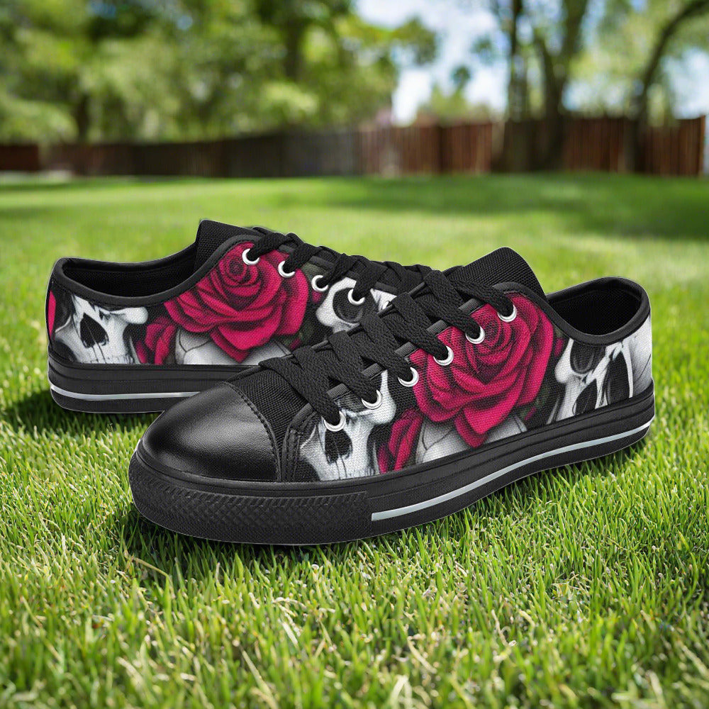Celtic Purple Teal Wearable MEN Bold Art - Freaky Shoes | Custom Art Sneakers
