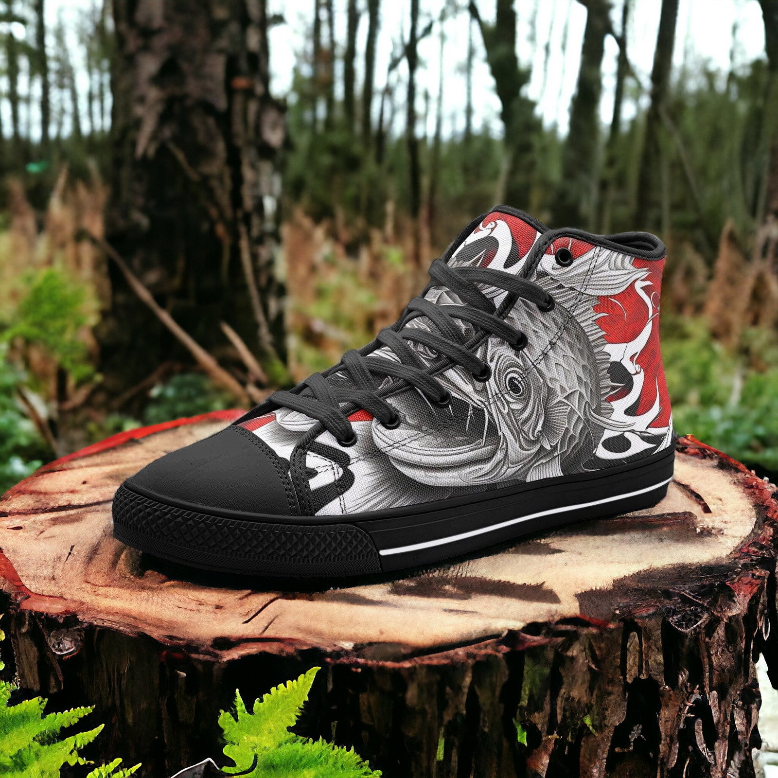 Japanese Fish Art - Freaky Shoes®