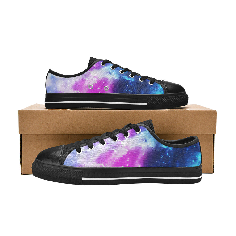 WOMEN'S Cc Galaxy Art 2 Canvas Vivid Custom Sneakers