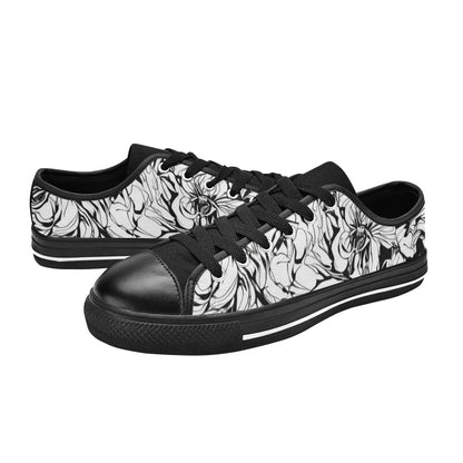 MEN'S Ink Art Canvas Dreamcore Custom Sneakers