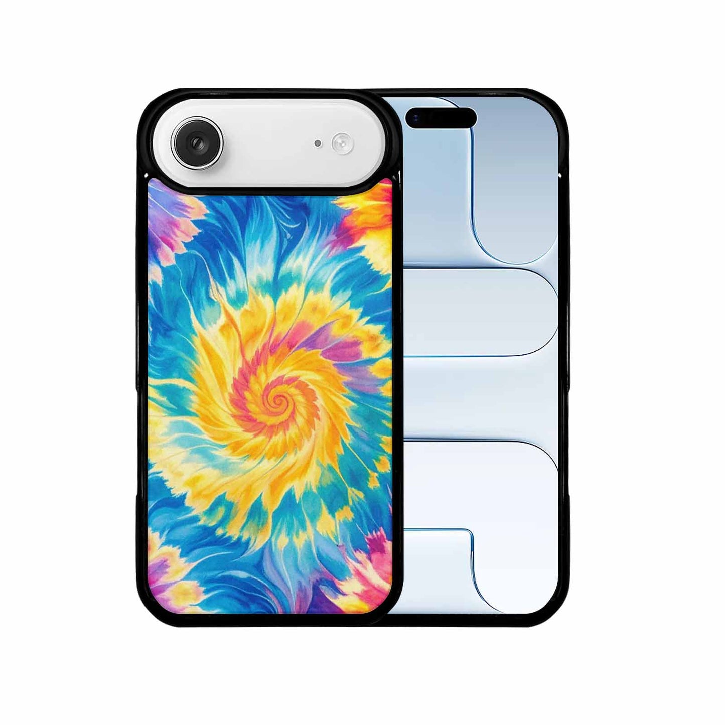 iPhone 17 Air Case — Small Tie Dye Swirl Pattern Tie, Custom Made Phone Cover