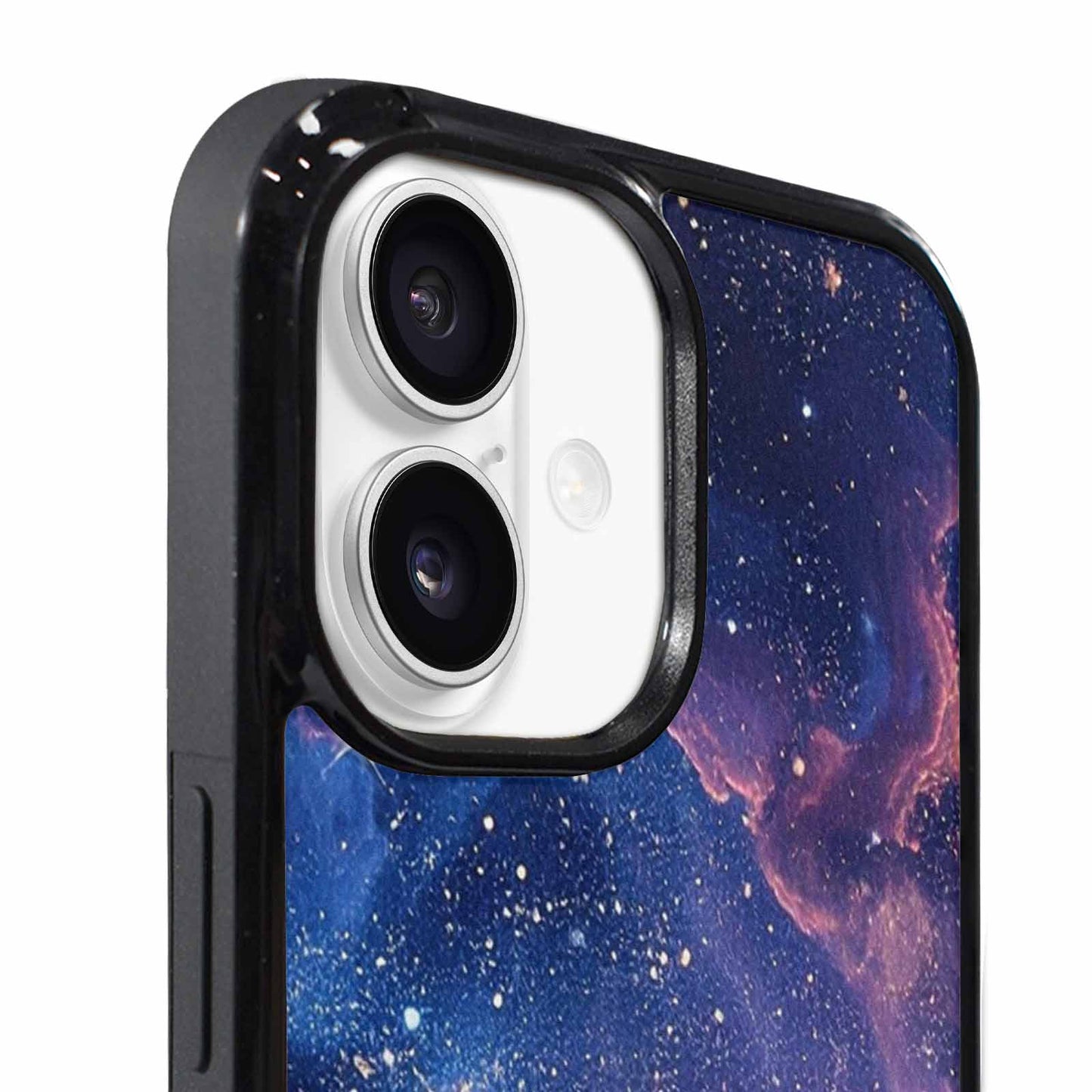 iPhone 17 Case — Nebula Texture With Dense Galaxy Space, Custom Printed Phone Case