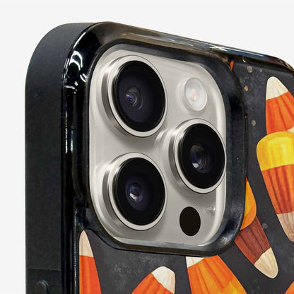iPhone 16 Pro Max Case — Halloween Candy Corn Custom, Original Design Phone Case