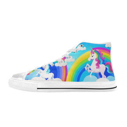 MEN'S Unicorns Abstract Men’S High Top Canvas Y2K Custom Shoes