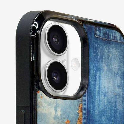 iPhone 16 Case — Curve The Ripping Demin Tectures For, Unique Phone Case Design