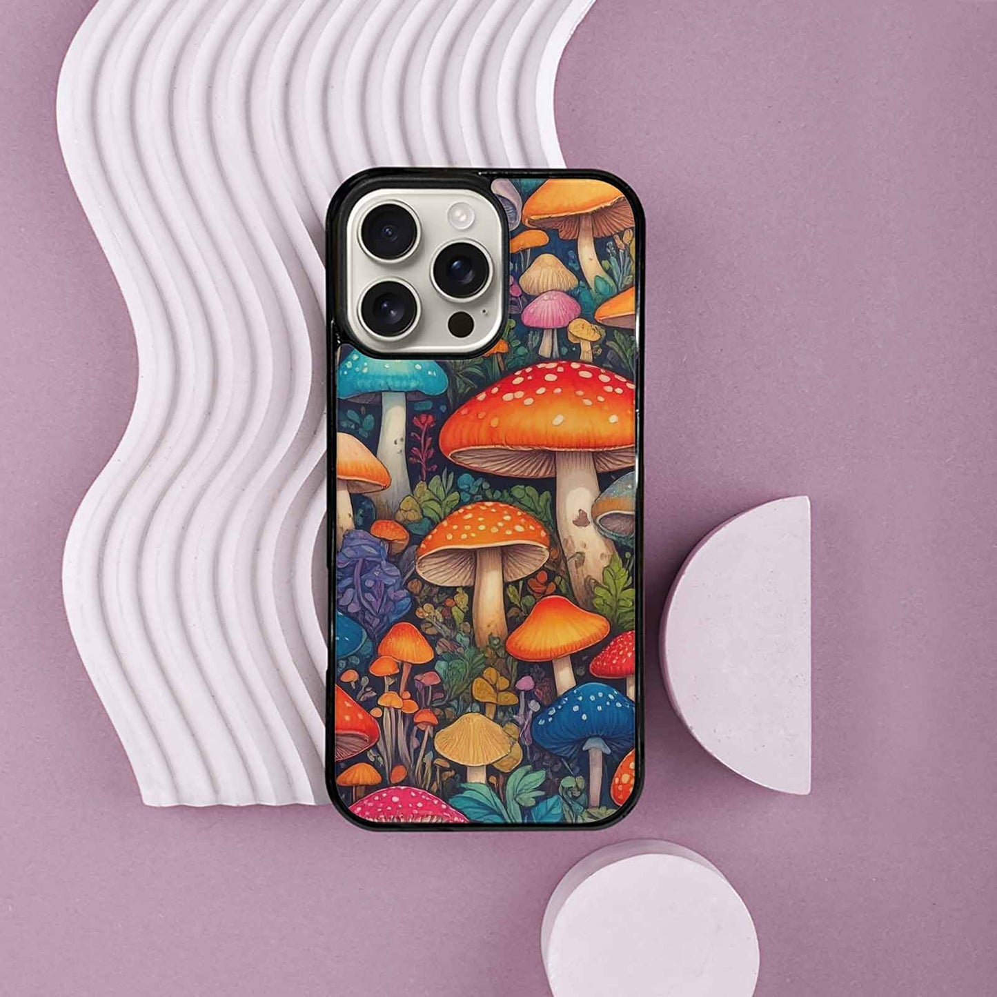 iPhone 16 Pro Max Case — Mushrooms General Mushrooms Pa, Custom Made Phone Cover