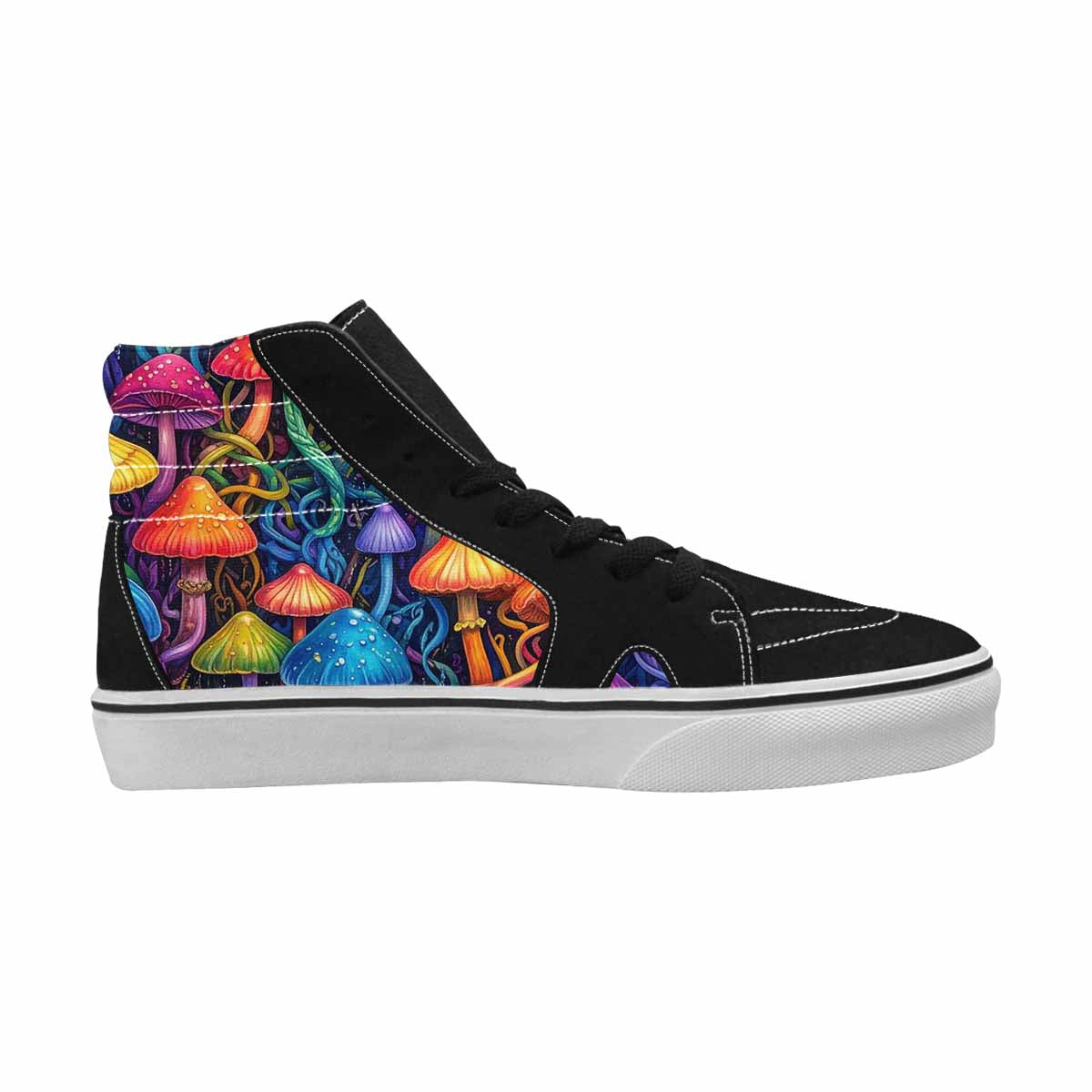 MEN'S More Overlapping Ontop Each High Top Canvas Aesthetic Custom Shoes