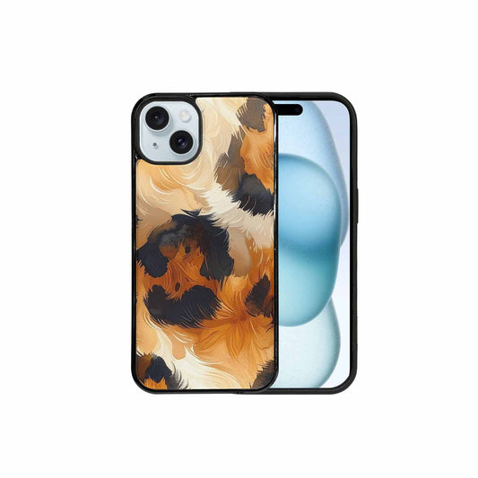 iPhone 15 Plus Case — Leopard Soft Airbrush Gradient, Custom Made Phone Cover