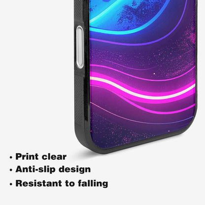 iPhone 16 Plus Case — 80s Neon Cartoon Custom, Personalized Phone Case