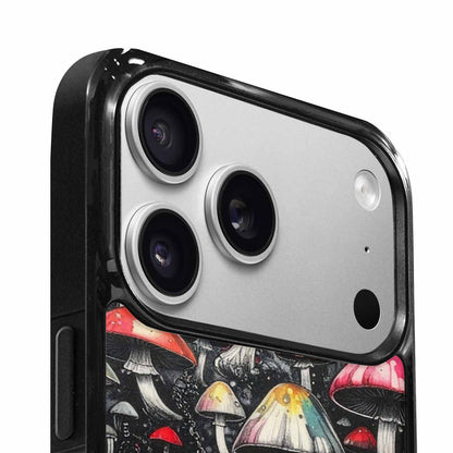 iPhone 17 Pro Max Case — Black &amp; Red Ink Original Art, Custom Phone Case