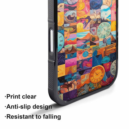 iPhone 17 Pro Max Case — Full Color Vibrant Surreal Original Art, Custom Designed Case Cover