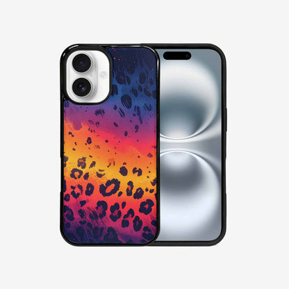 iPhone 16 Case — Leopard Print Gradient, Custom Made Phone Cover