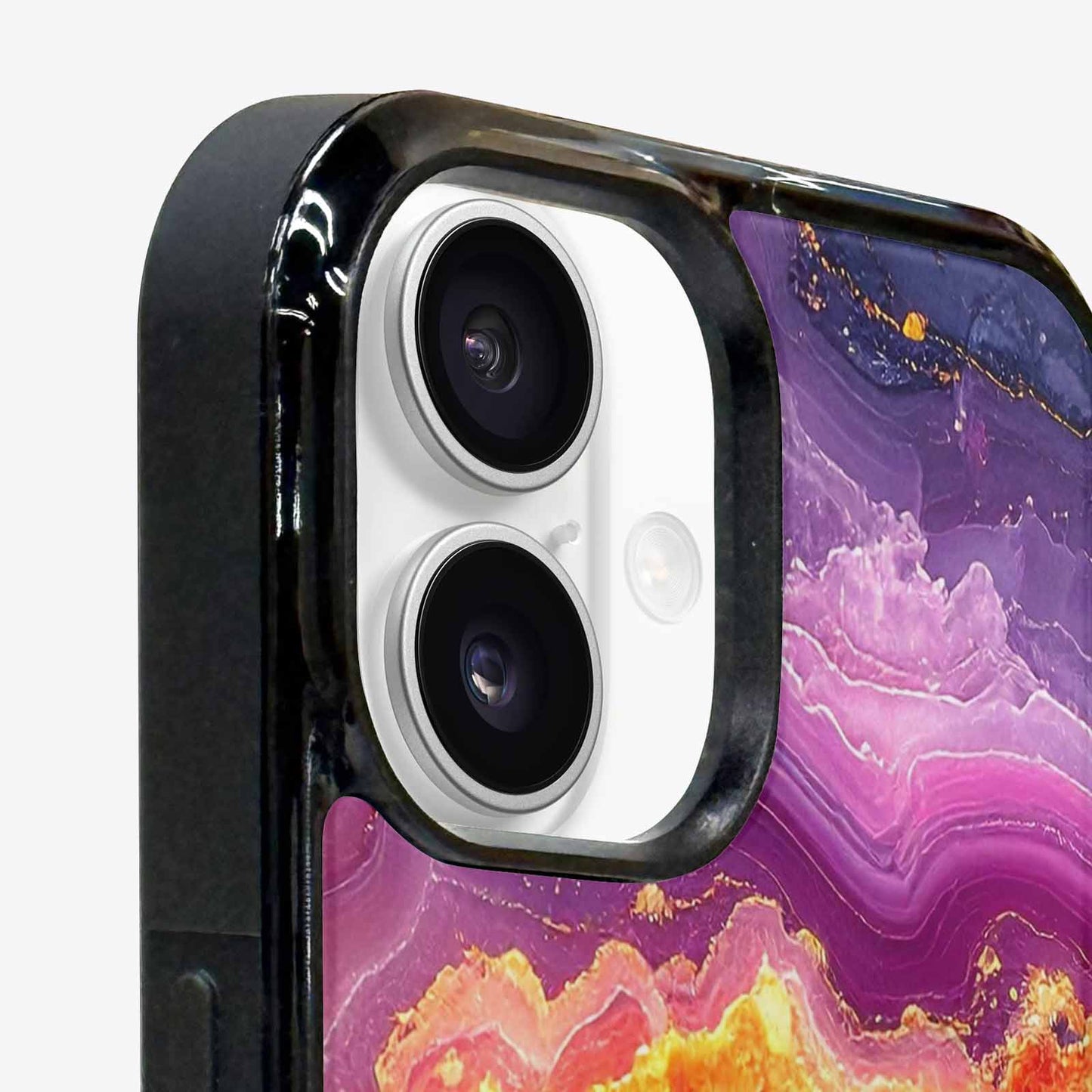 iPhone 16 Case — Psychedelic Marble Tessellation, Custom Made Phone Cover