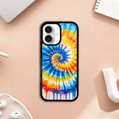iPhone 17 Case — Tie Dye Drip Tie Dye, Personalized Phone Case