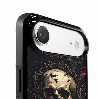 iPhone 17 Air Case — Skull Dark Art Gothic Print Gothic, Customized Protective Case