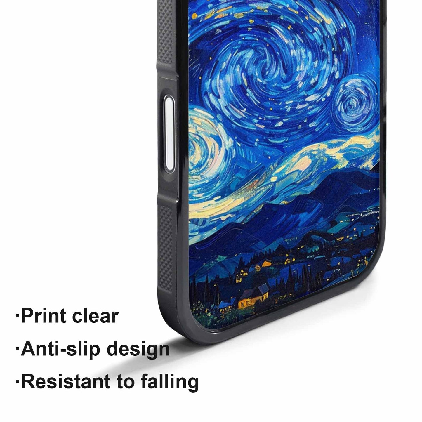 iPhone 17 Air Case — Starry Night Van Gogh Custom Galaxy, Custom Art Phone Cover