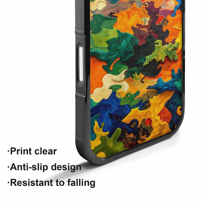 iPhone 17 Case — Camo Patches Full Color Camo, Custom Printed Phone Case