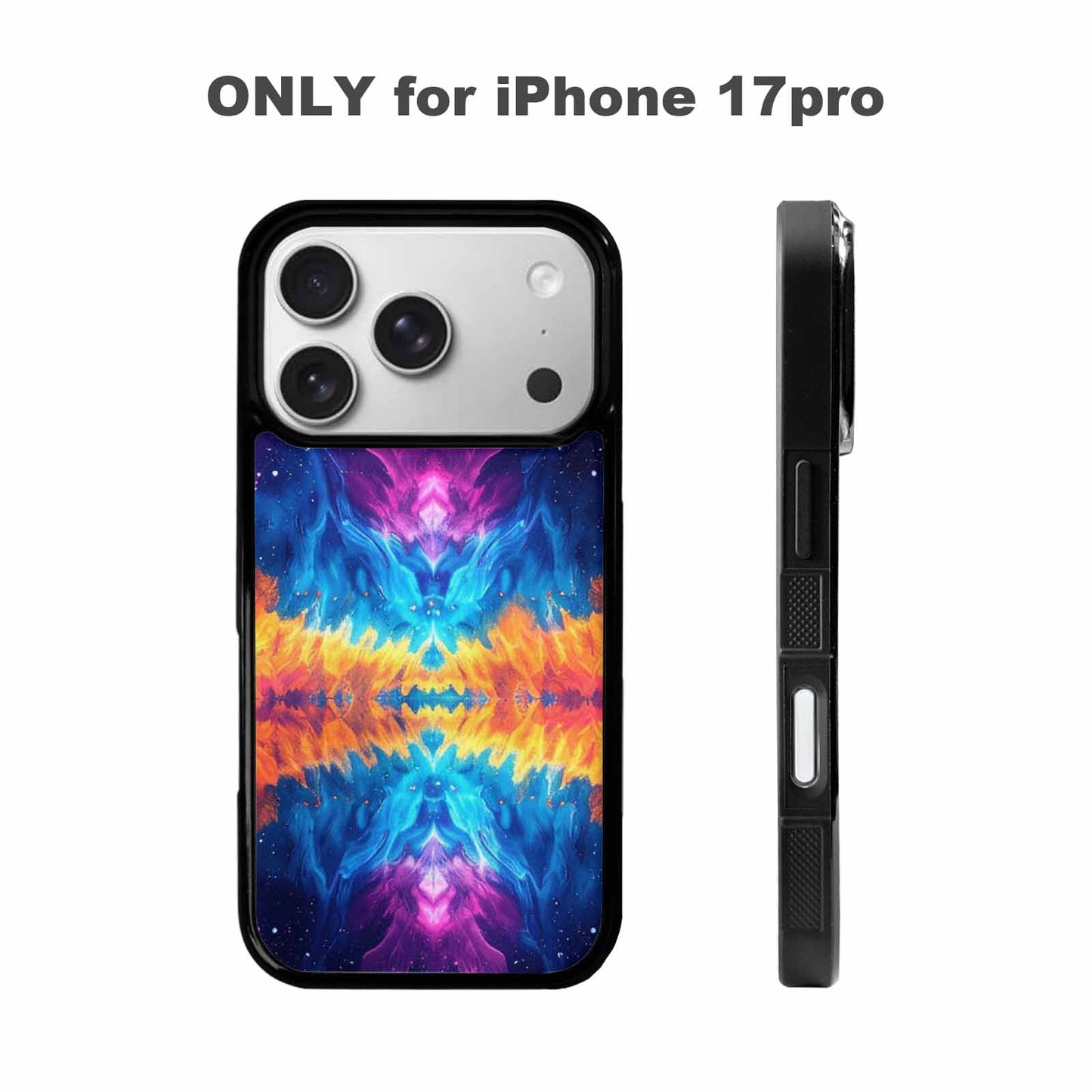 iPhone 17 Pro Case — Tie Dye Galaxy Tie Dye, Custom Print Case Cover