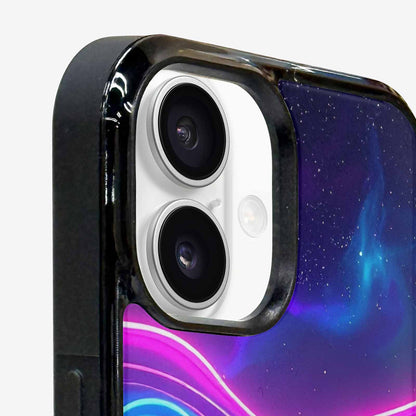 iPhone 16 Plus Case — 80s Neon Cartoon, Custom Phone Case