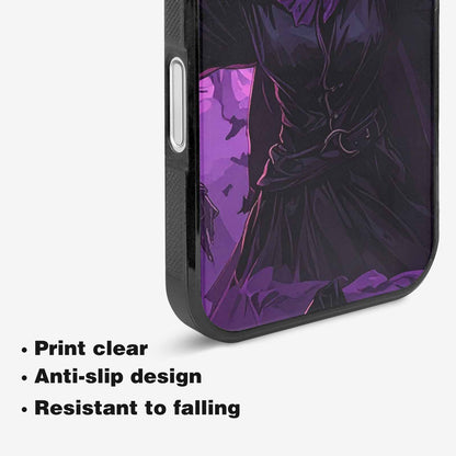iPhone 16 Plus Case — Scary Horror Halloween Art Print Edge, Personalized Phone Case