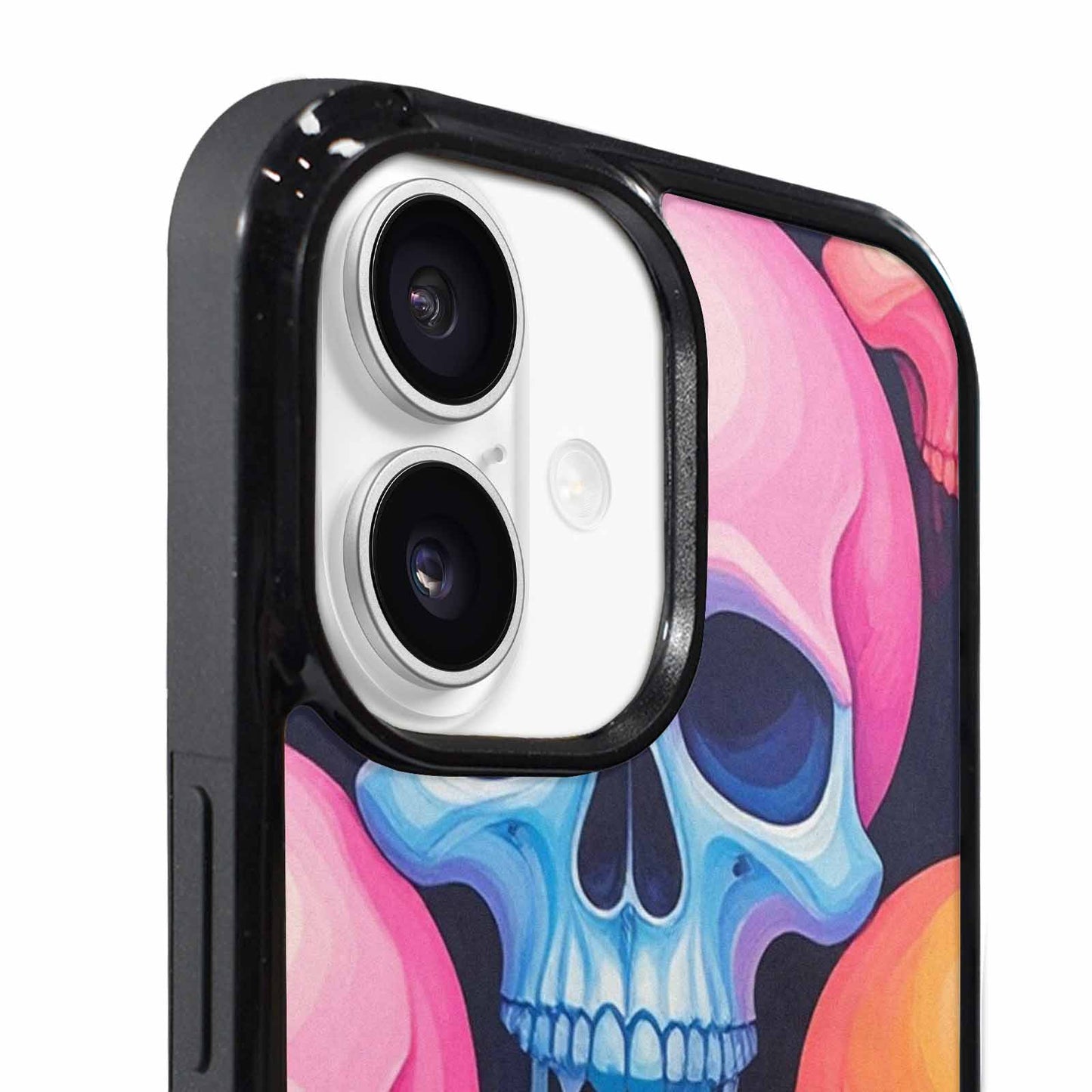 iPhone 17 Case — Dripping Candy Skulls Gothic Skulls, Custom Made Phone Cover