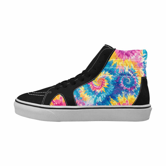 MEN'S Tie Dye Swirl High Top Canvas Dreamcore Sneakers