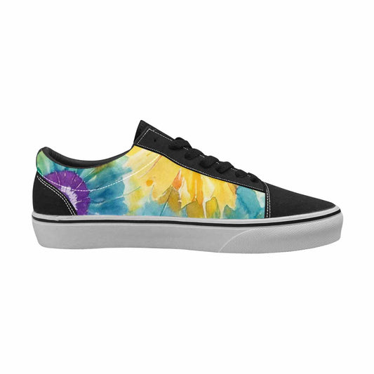 WOMEN'S Tie Dye Swirl Canvas Lace-Up Grunge Shoes