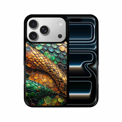 iPhone 17 Pro Case — Small Snake Skin Reptile Scale Original, Custom Art Phone Cover