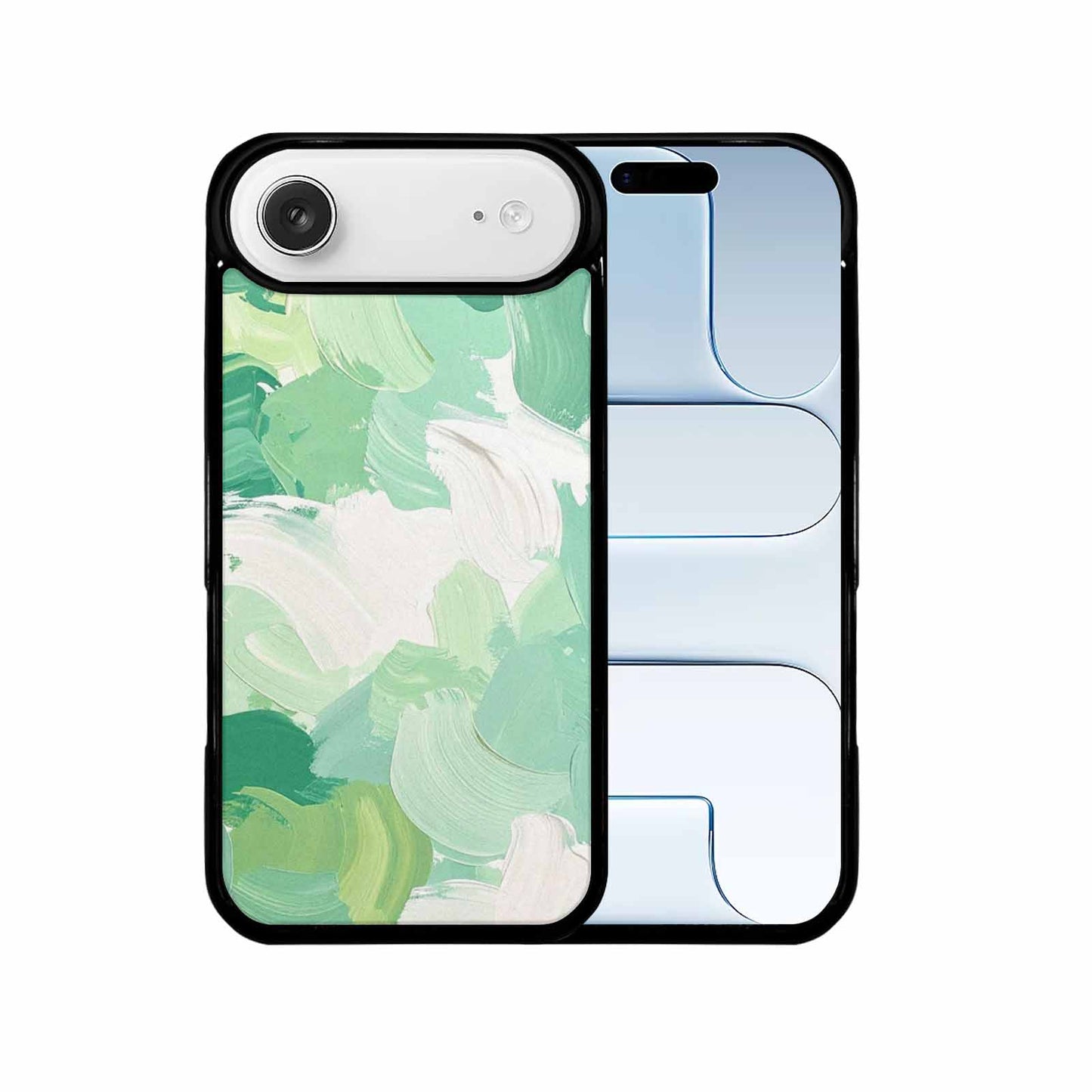 iPhone 17 Air Case — Seamless Tileable Pattern Of Overlapping Camo, Customized Protective Case