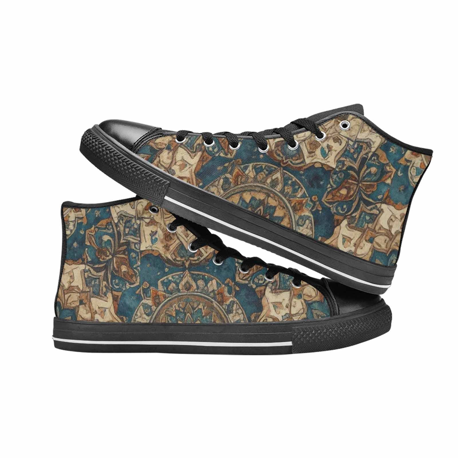 WOMEN'S Mandala High Top Canvas Aesthetic Shoes